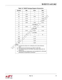 SI52111-A2-GTR Datasheet Page 17