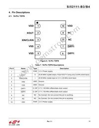 SI52111-B4-GT Datasheet Page 11
