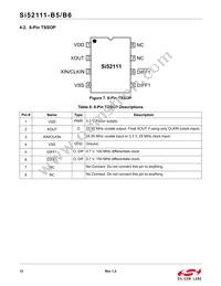 SI52111-B6-GTR Datasheet Page 12