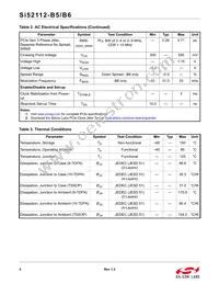 SI52112-B6-GM2R Datasheet Page 4