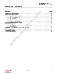 SI52131-A11AGMR Datasheet Page 3