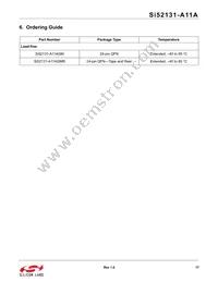 SI52131-A11AGMR Datasheet Page 17