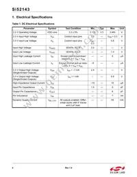 SI52143-A01AGMR Datasheet Page 4