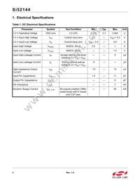 SI52144-A01AGM Datasheet Page 4