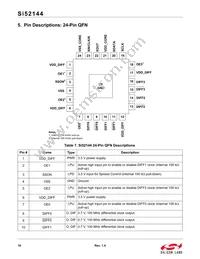 SI52144-A01AGM Datasheet Page 16