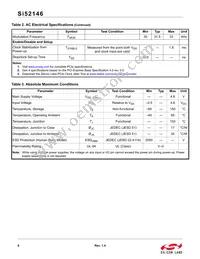 SI52146-A01AGMR Datasheet Page 6