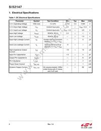 SI52147-A01AGMR Datasheet Page 4