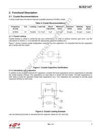 SI52147-A01AGMR Datasheet Page 7