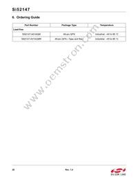 SI52147-A01AGMR Datasheet Page 20