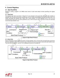 SI53019-A01AGM Datasheet Page 21