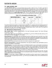 SI53019-A02AGMR Datasheet Page 18