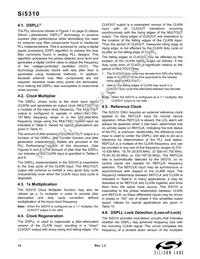 SI5310-C-GMR Datasheet Page 14