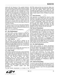 SI5310-GM Datasheet Page 15