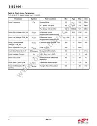 SI53106-A01AGMR Datasheet Page 6