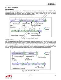 SI53106-A01AGMR Datasheet Page 19