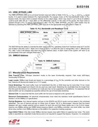 SI53108-A01AGMR Datasheet Page 17