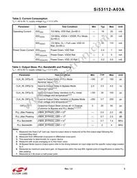 SI53112-A03AGMR Datasheet Page 5