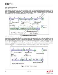 SI53115-A01AGM Datasheet Page 20