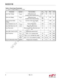 SI53119-A01AGMR Datasheet Page 6