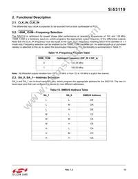 SI53119-A01AGMR Datasheet Page 13