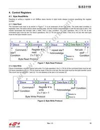 SI53119-A01AGMR Datasheet Page 19