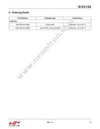 SI53156-A01AGMR Datasheet Page 17