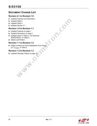 SI53156-A01AGMR Datasheet Page 21