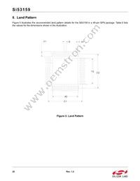 SI53159-A01AGMR Datasheet Page 20