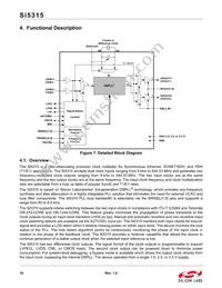 SI5315A-C-GM Datasheet Page 16