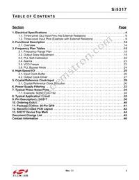 SI5317A-C-GMR Datasheet Page 3