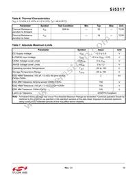 SI5317A-C-GMR Datasheet Page 13