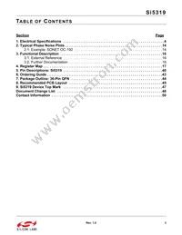 SI5319A-C-GM Datasheet Page 3