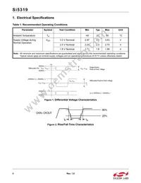 SI5319A-C-GM Datasheet Page 4