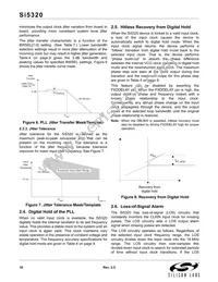 SI5320-H-BL Datasheet Page 18