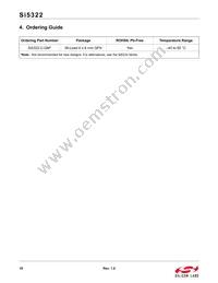 SI5322-B-GM Datasheet Page 18