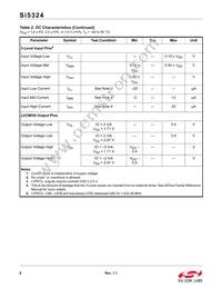 SI5324A-C-GMR Datasheet Page 8