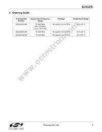 SI5325A-B-GM Datasheet Page 9