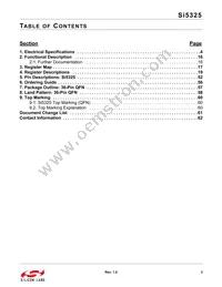 SI5325A-C-GM Datasheet Page 3