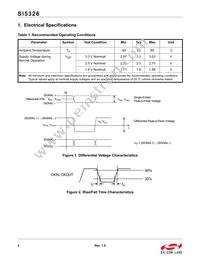 SI5326A-B-GM Datasheet Page 4