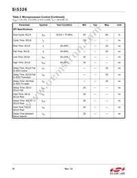 SI5326A-B-GM Datasheet Page 10