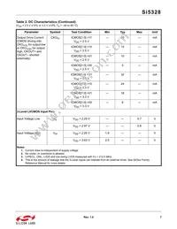 SI5328B-C-GMR Datasheet Page 7