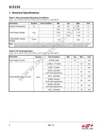 SI5330J-B00223-GM Datasheet Page 4