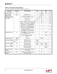 SI53311-B-GMR Datasheet Page 4