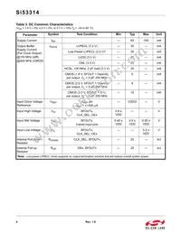 SI53314-B-GMR Datasheet Page 4