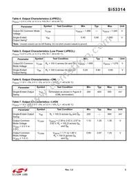 SI53314-B-GMR Datasheet Page 5