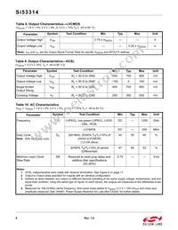 SI53314-B-GMR Datasheet Page 6