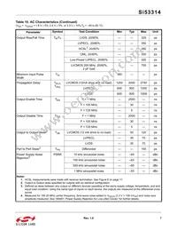 SI53314-B-GMR Datasheet Page 7