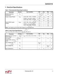 SI53315-B-GMR Datasheet Page 3