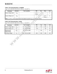 SI53315-B-GMR Datasheet Page 6