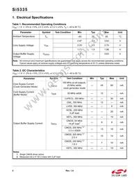 SI5335C-B08396-GM Datasheet Page 4